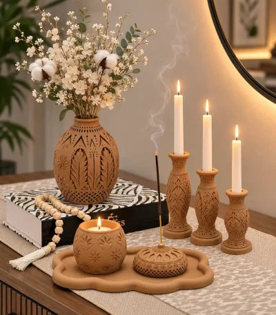 ست ترنج سنگ مصنوعی